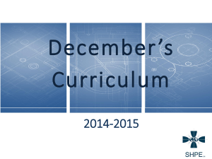 December 2014-SHPE Jr Curriculum