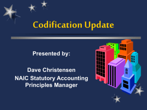 Codification Update