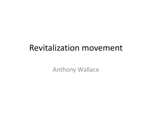 Anthony Wallace Revitalization Movement ppt