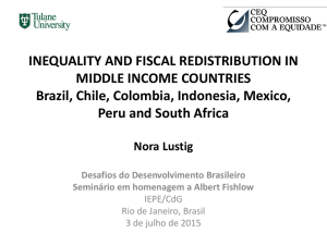Inequality and Fiscal Redistribution in Middle-Income