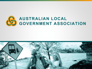 Local government and federal government, the importance of the
