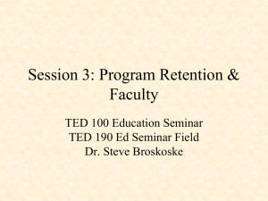 Seminar Session 3A - Misericordia University