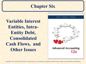 Intra-Entity Debt Transactions