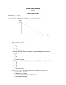 Principles of Macroeconomics Fall 2014 Practice Midterm Exam