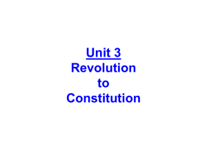 Section 1 – Road to Revolution sharpshooters