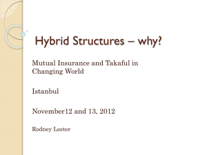 Hybrid Structures * why?