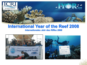 International Year of the Reef 2008