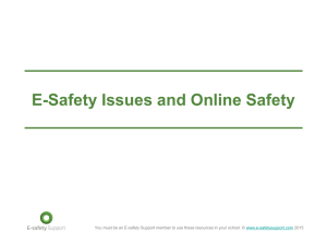 Esafety Essential Information for Parents