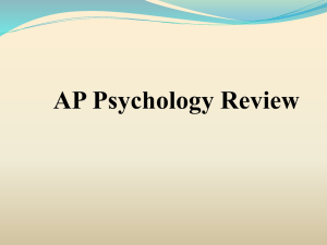 File - Miss Mead's AP Psychology Class