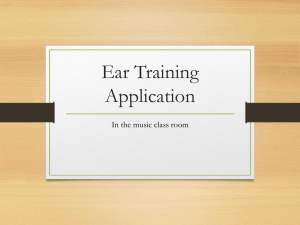 Ear Training Applications