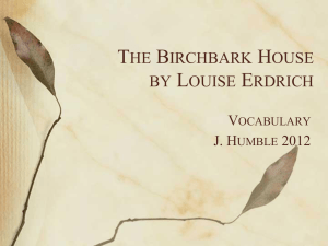 The Birchbark House_vocab
