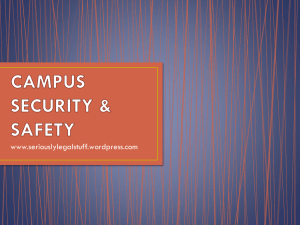 Campus Security & Safety