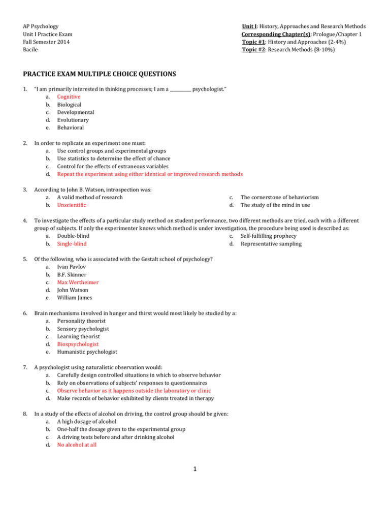 Activity 2.1.2 Answer Key