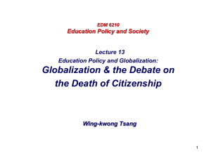 Death of citizenship