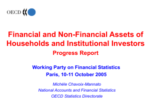 Financial and Non Financial Assets of Institutional Investors