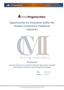 - Greater Lincolnshire Local Enterprise Partnership
