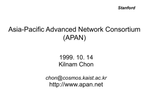 Asia-Pacific Advanced Network Consortium (APAN) - US