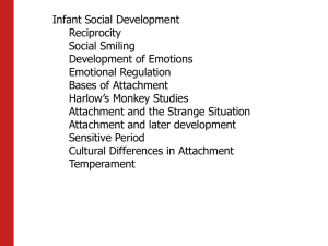 Week 7 Infant Social Development