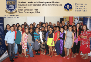Student Leadership Development Models