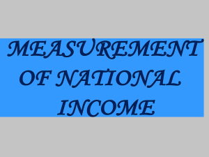 measurment_of_national_income_shivali_sharma