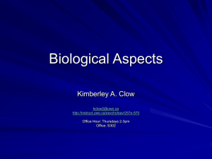 Biological Aspects