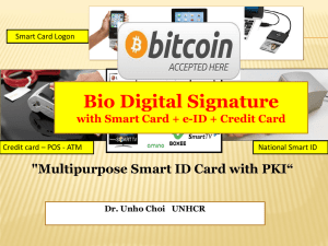 Multipurpose Smart ID Card with PKI