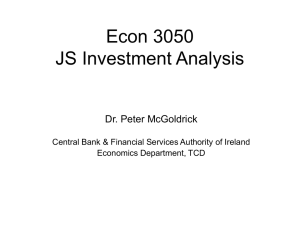 Econ 3050 JS Investment Analysis