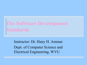 Training - Lane Department of Computer Science and Electrical