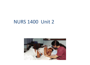 NURS1400/NURS 1400 Unit 2