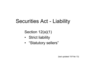 Securities Act