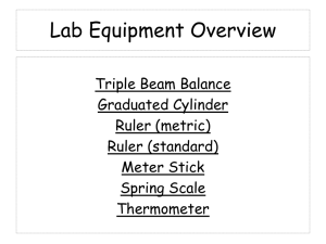 Lab Equipment Overview - Brandywine School District