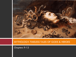 Chapter 9-10 on Perseus and Theseus