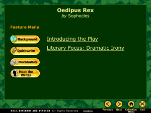 Oedipus Rex
