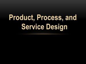 Designing and Developing Products and Production Processes