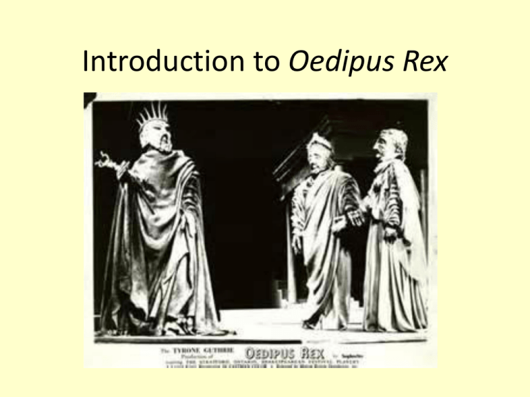 thesis for oedipus rex