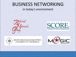 Business Networking Workshop