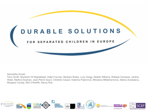 Durable Solutions Project and Findings