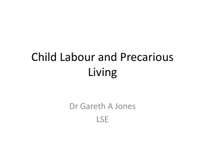 Child Labour and Precarious Living