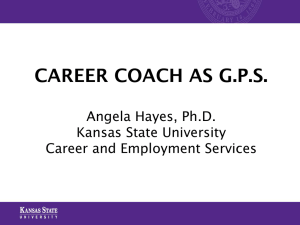 Career Coach as GPS: Helping Clients Get From Where They Are to