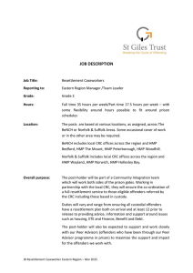 job description - St Giles Trust