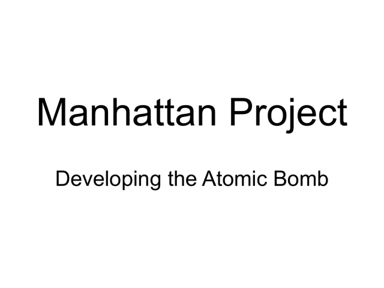 Manhattan Project