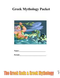 Mythology Packet