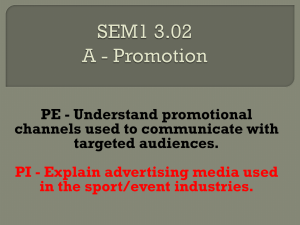 SEM 1 3.02 Promotion