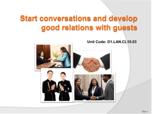 PPT Start conversations & develop good rel wg 290812