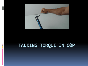 Talking Torque in O&PDownload Talking Torque in O&P