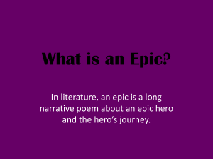 What is an Epic?