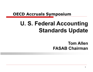 OECD Accruals Symposium US Federal Accounting Standards