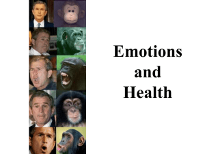 Emotions and Health - HomePage Server for UT Psychology