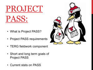 PD 9 - YSU Project PASS