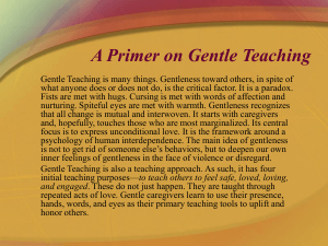 Primer - Gentle Teaching International